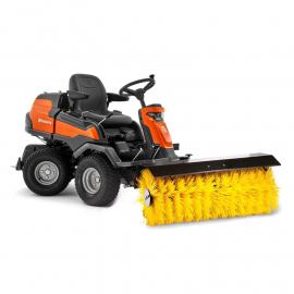 Снегоуборочный райдер Husqvarna R 420TsX AWD + щетка